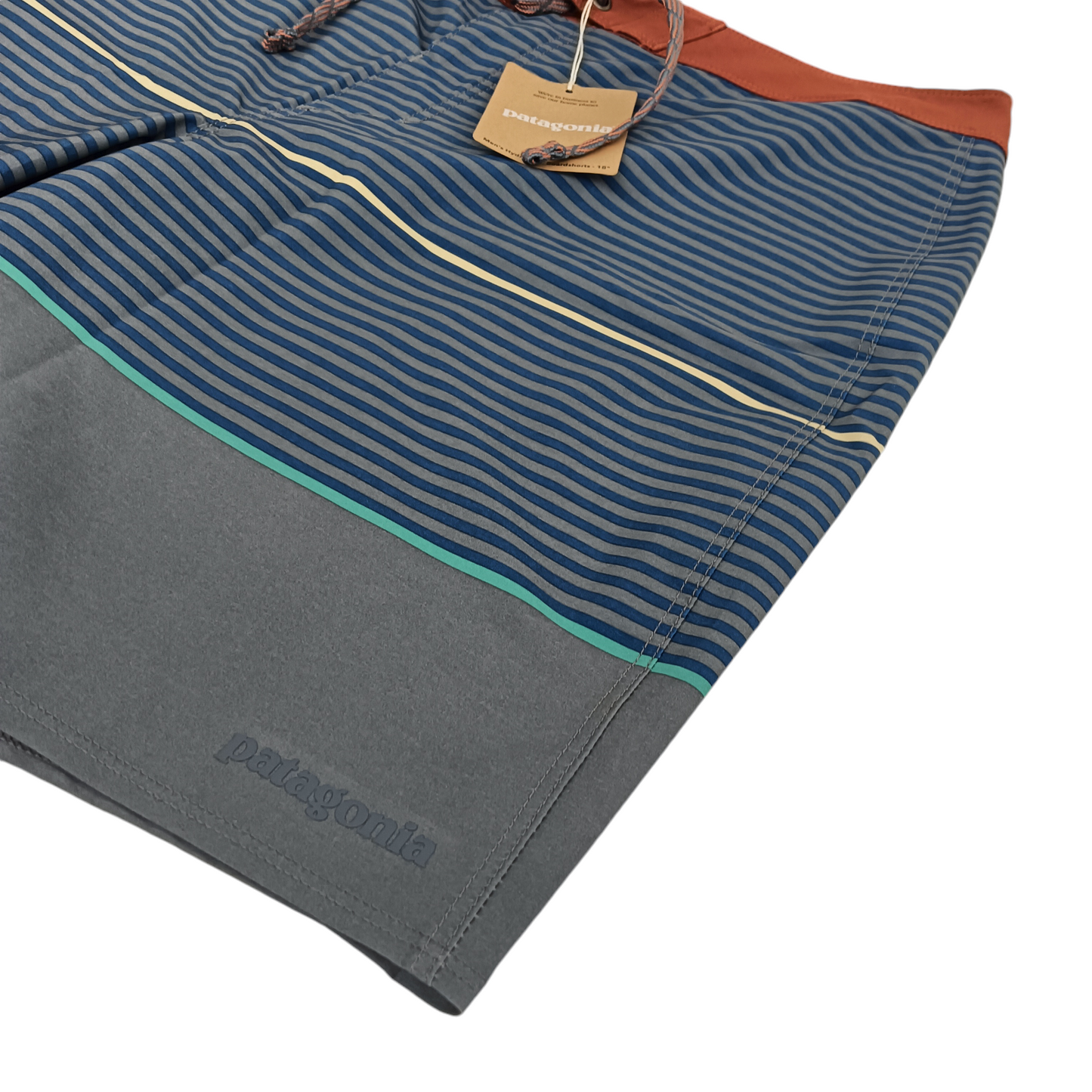 PATAGONIA Pants 33 Mens Blue/Brown 88697