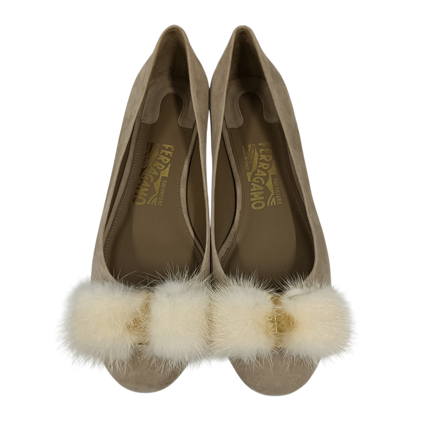 Salvatore Ferragamo Pumps Beige 59871