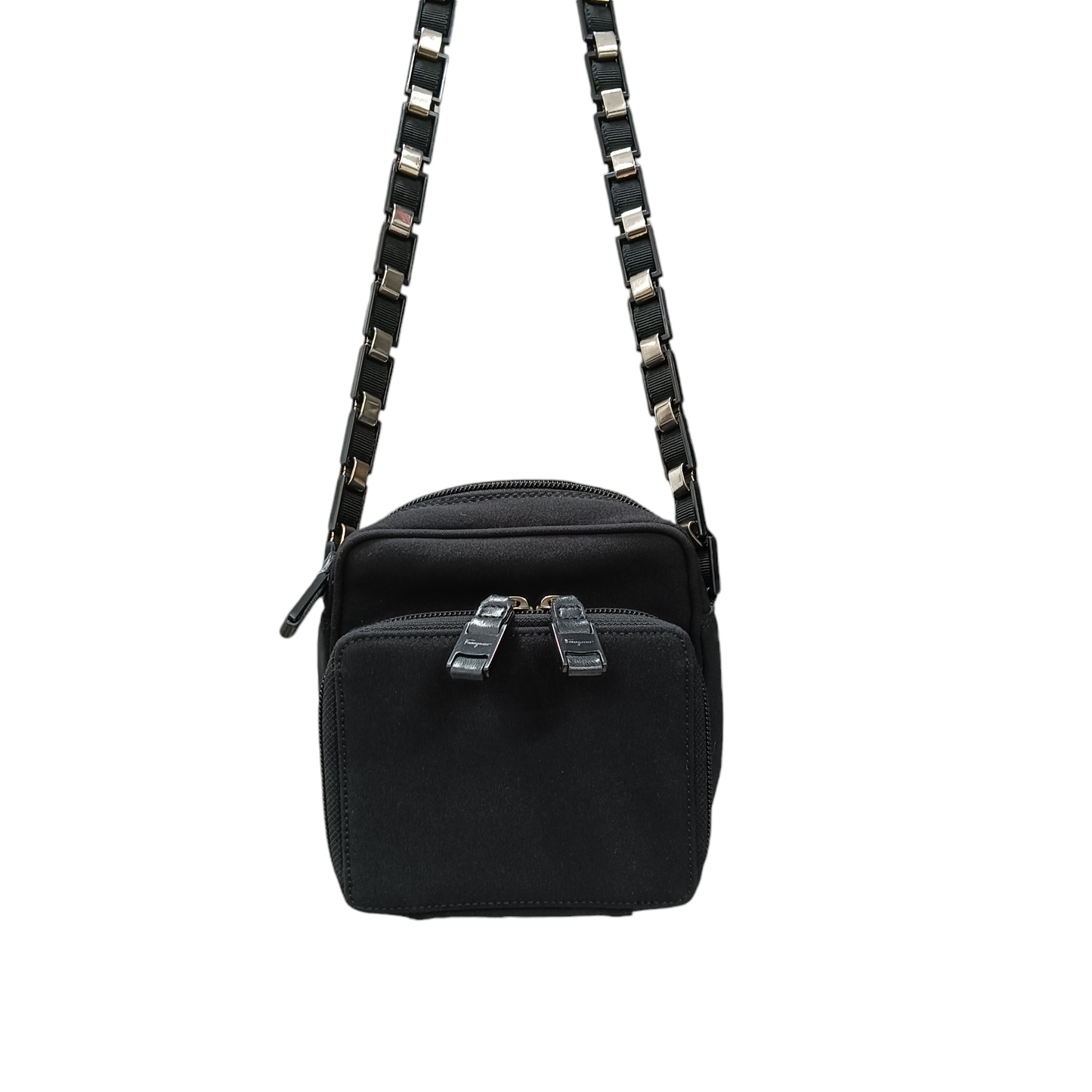 FERRAGAMO Shoulder Bag Black AU-21 9348