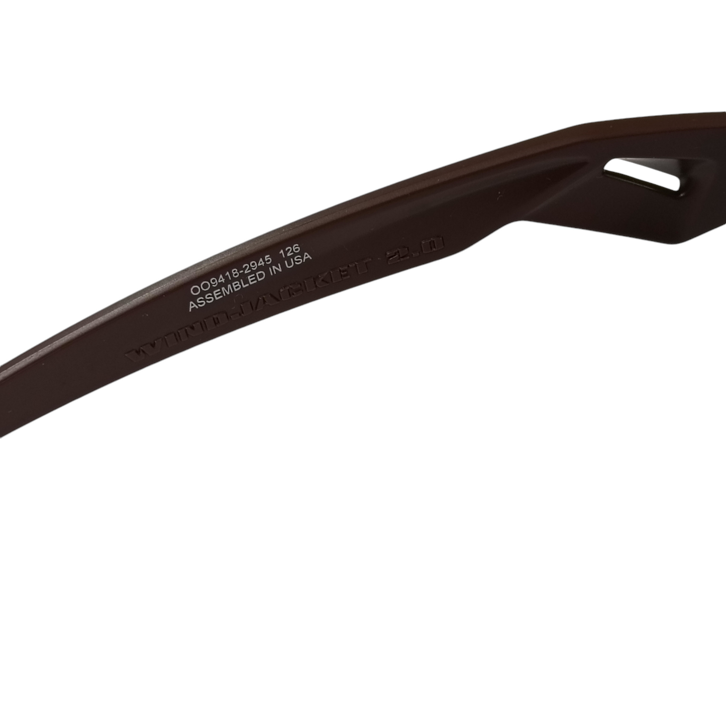 OAKLEY Sunglasses 009418-2945 Black and RedWind Jacket 2.0