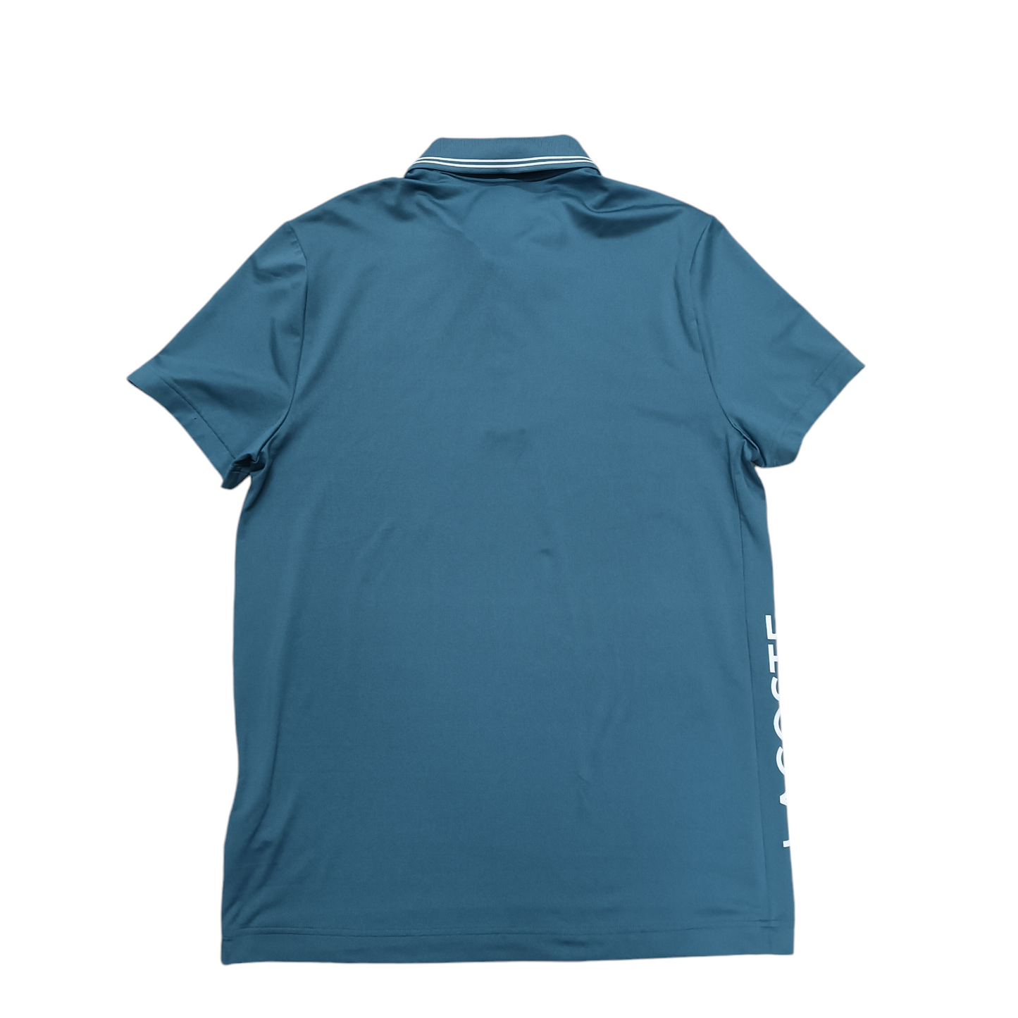 LACOSTE SPORT SHORT SLEEVE SHIRT MENS SIZE M BLUE