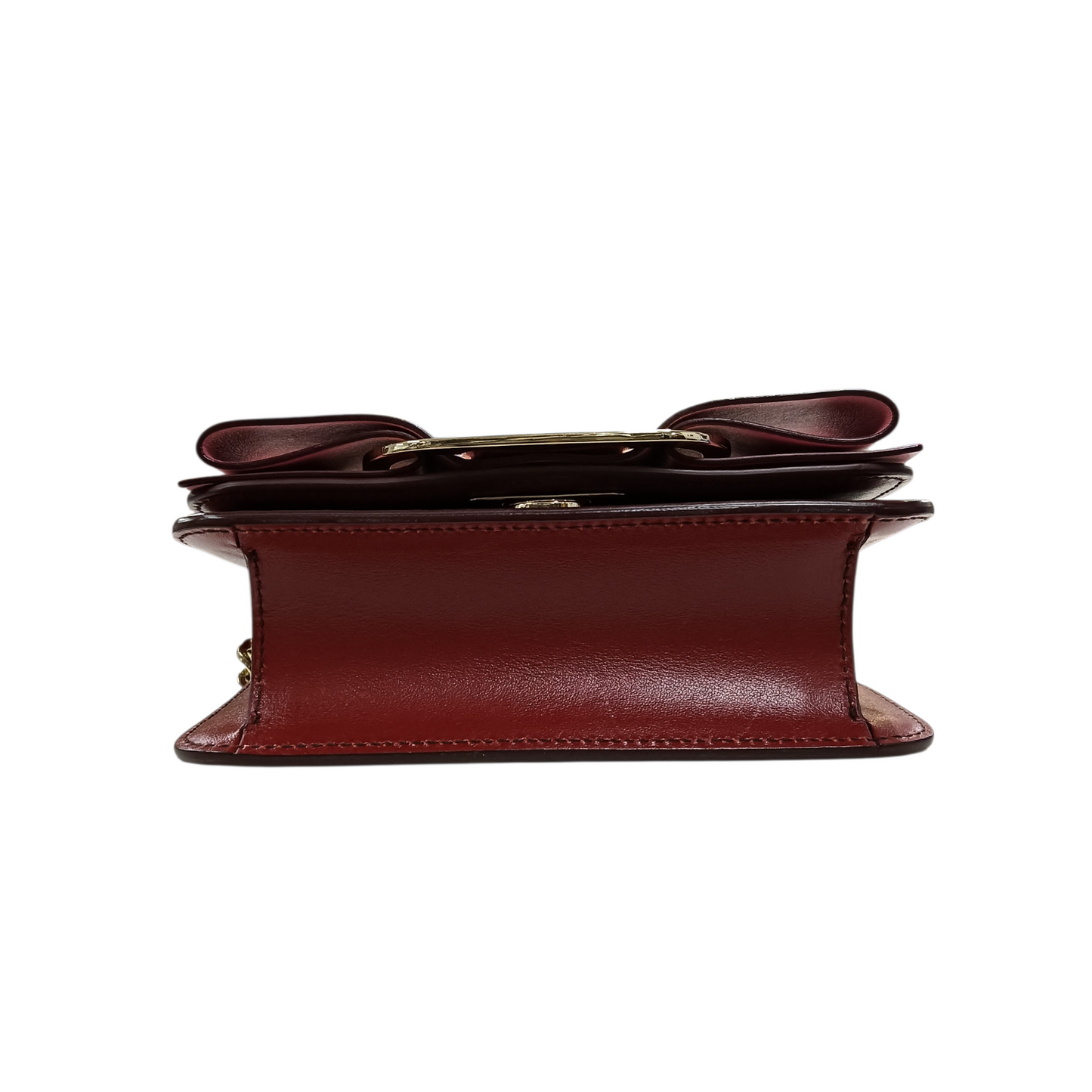 Salvatore Ferragamo Shoulder Bag Oversized Vara Now Mini Bag Red And Pink FZ-21 G965