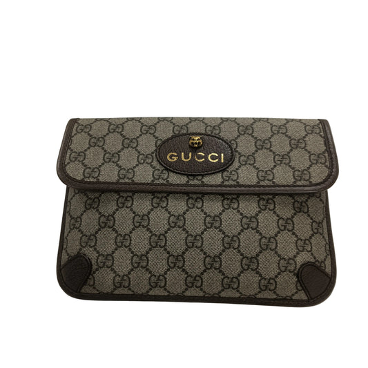 GUCCI Shoulder Bag 493930 Brown **Stain 493492