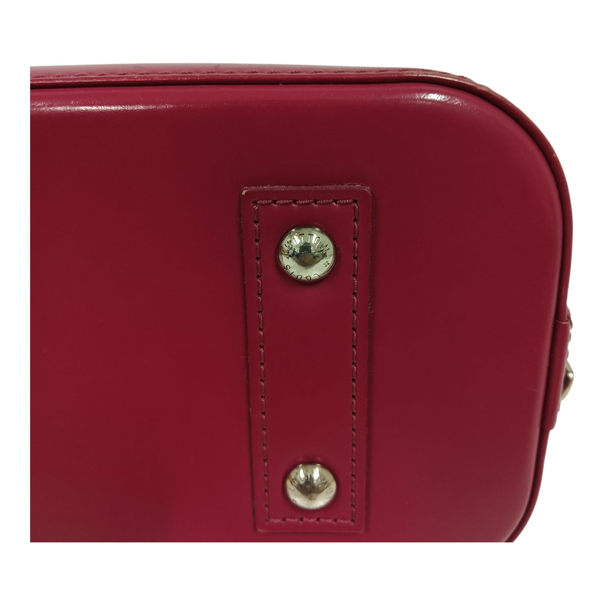 LOUIS VUITTON 2WAY Bag Epi M40851 Burgundy **Scratch MI0124 Alma BB Nano