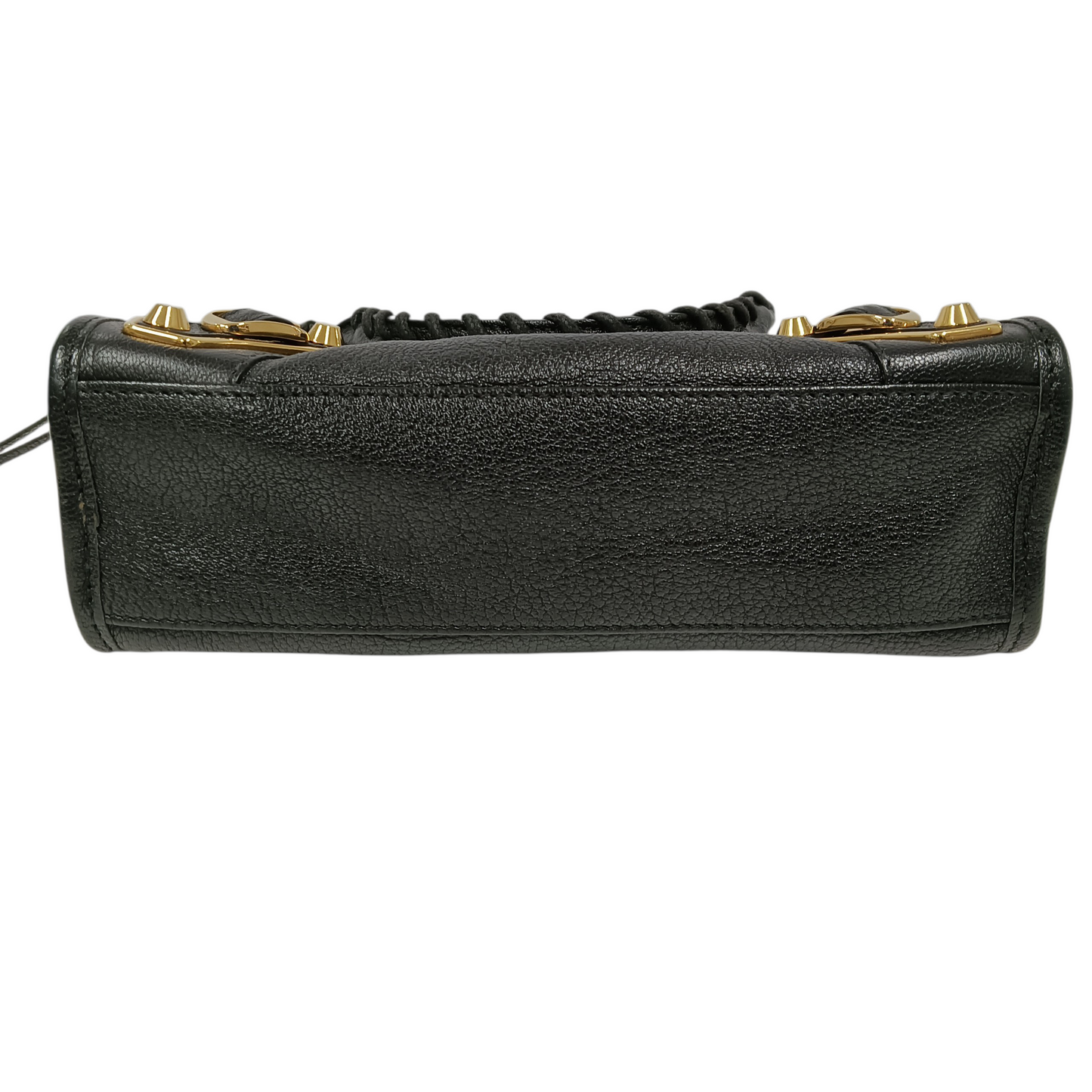 BALENCIAGA 2WAY Bag Metallic Edge City Black 390160