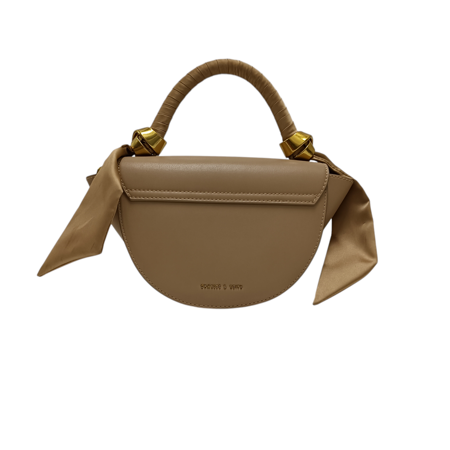 CHARLES & KEITH HANDBAG LIGHT BROWN 50671154