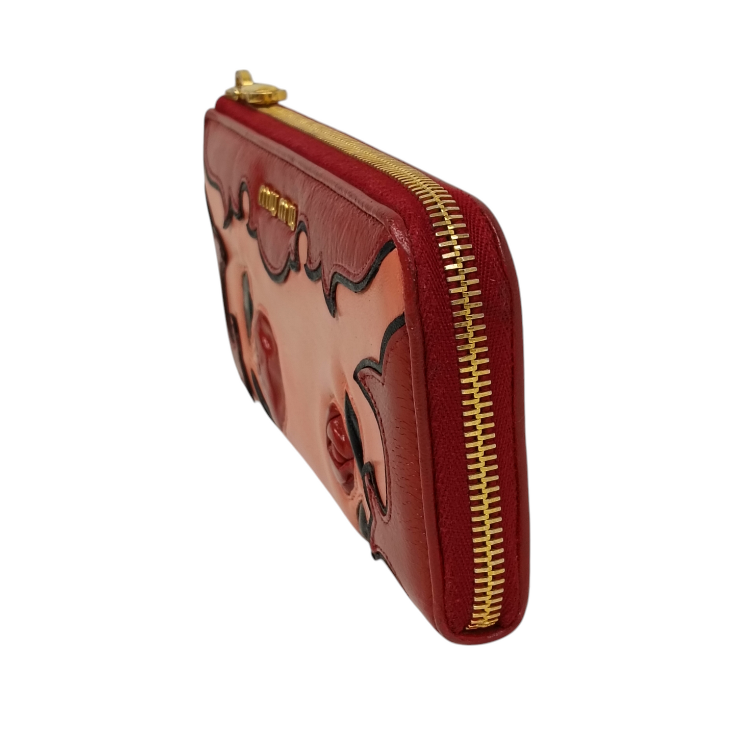 MIU MIU Long Wallet Red 197