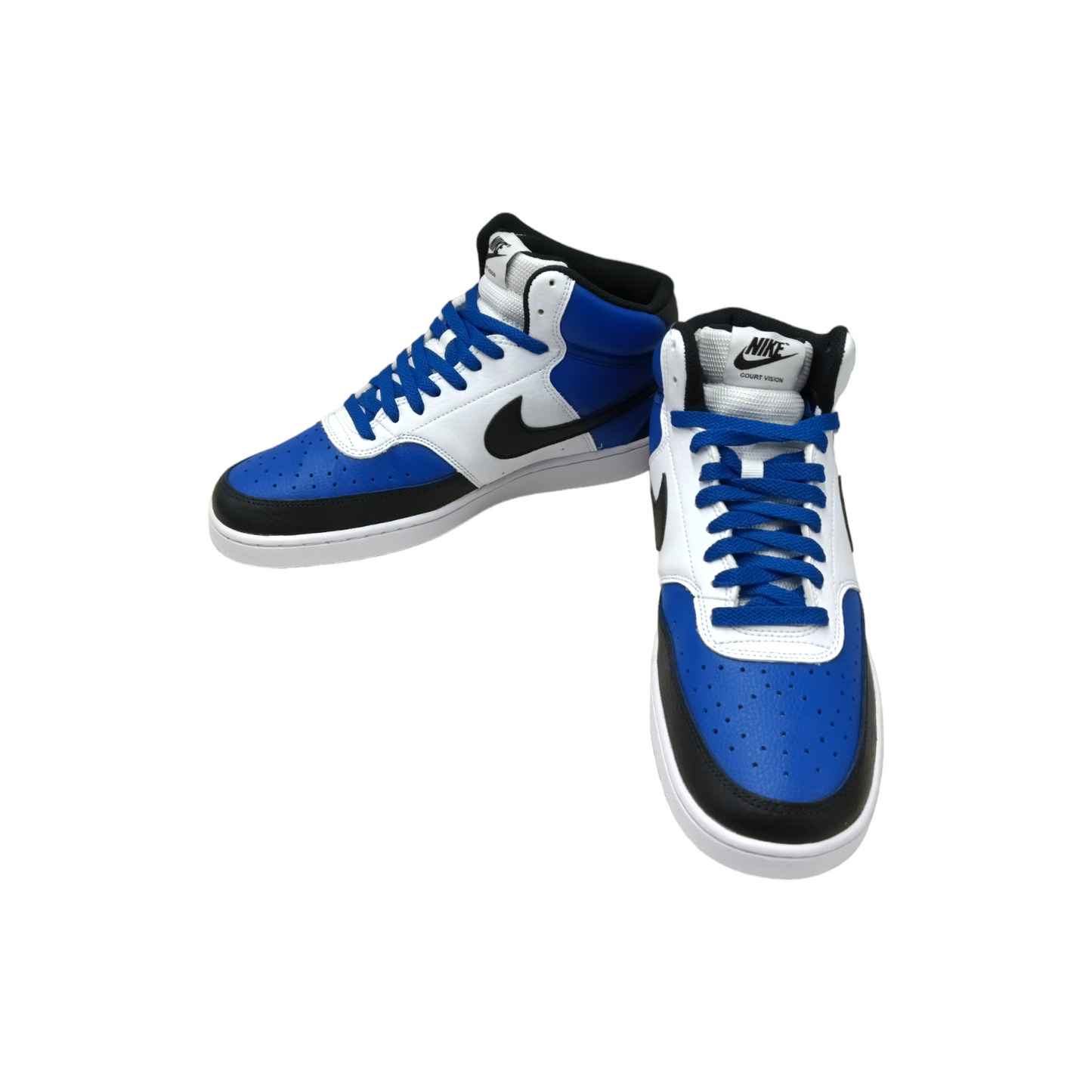 NIKE Sneaker Men Blue/White/Black Rank A