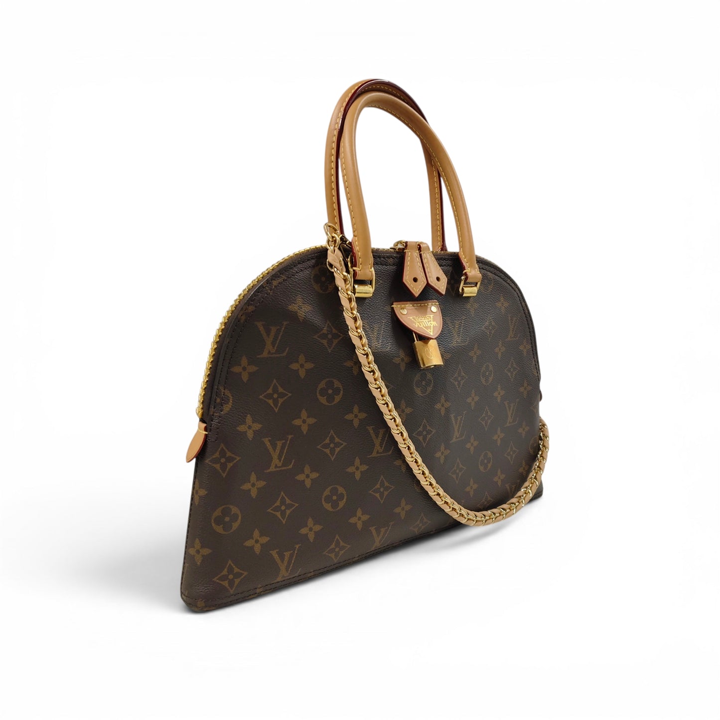 LOUIS VUITTON 2WAY Bag Monogram M44961 Brown DU3109 Moon Alma