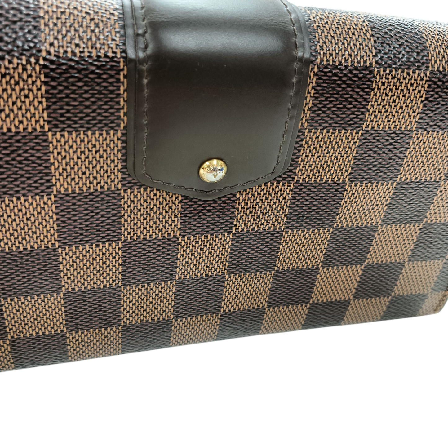 LOUIS VUITTON Wallet Damier Ebene Sistina CA3069 N61747 Brown