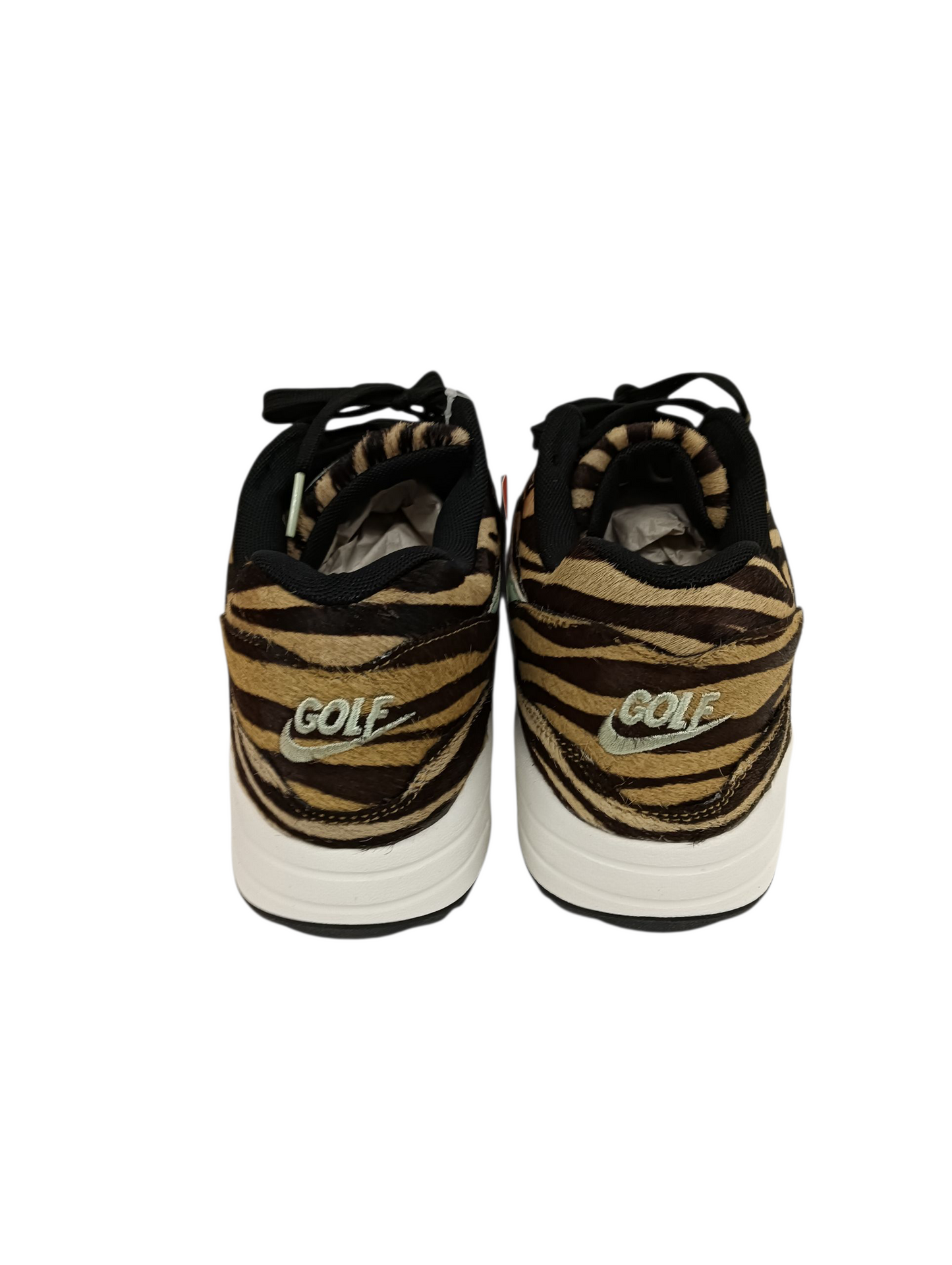 NIKE Sneaker 8.5us DH1301-800 Mens Black And Orange AIR MAX 1 G NRG