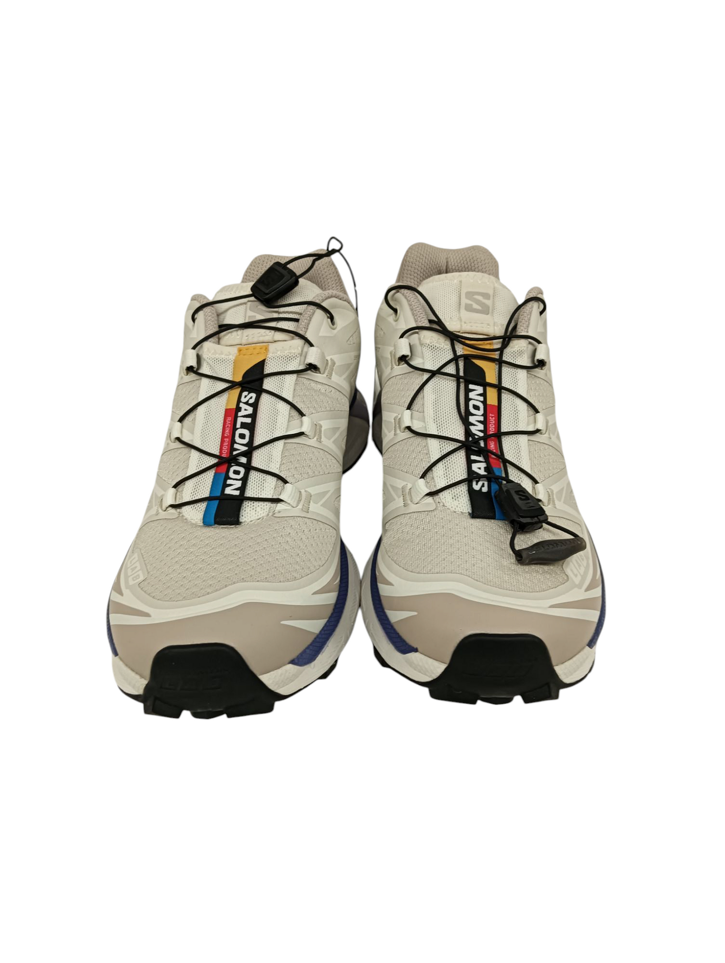 SALOMON Sneaker Size 39.5 475827 Lady's Beige/Purple