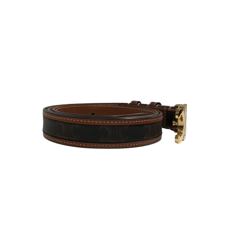 CELINE Belt Brown W-NE-2282