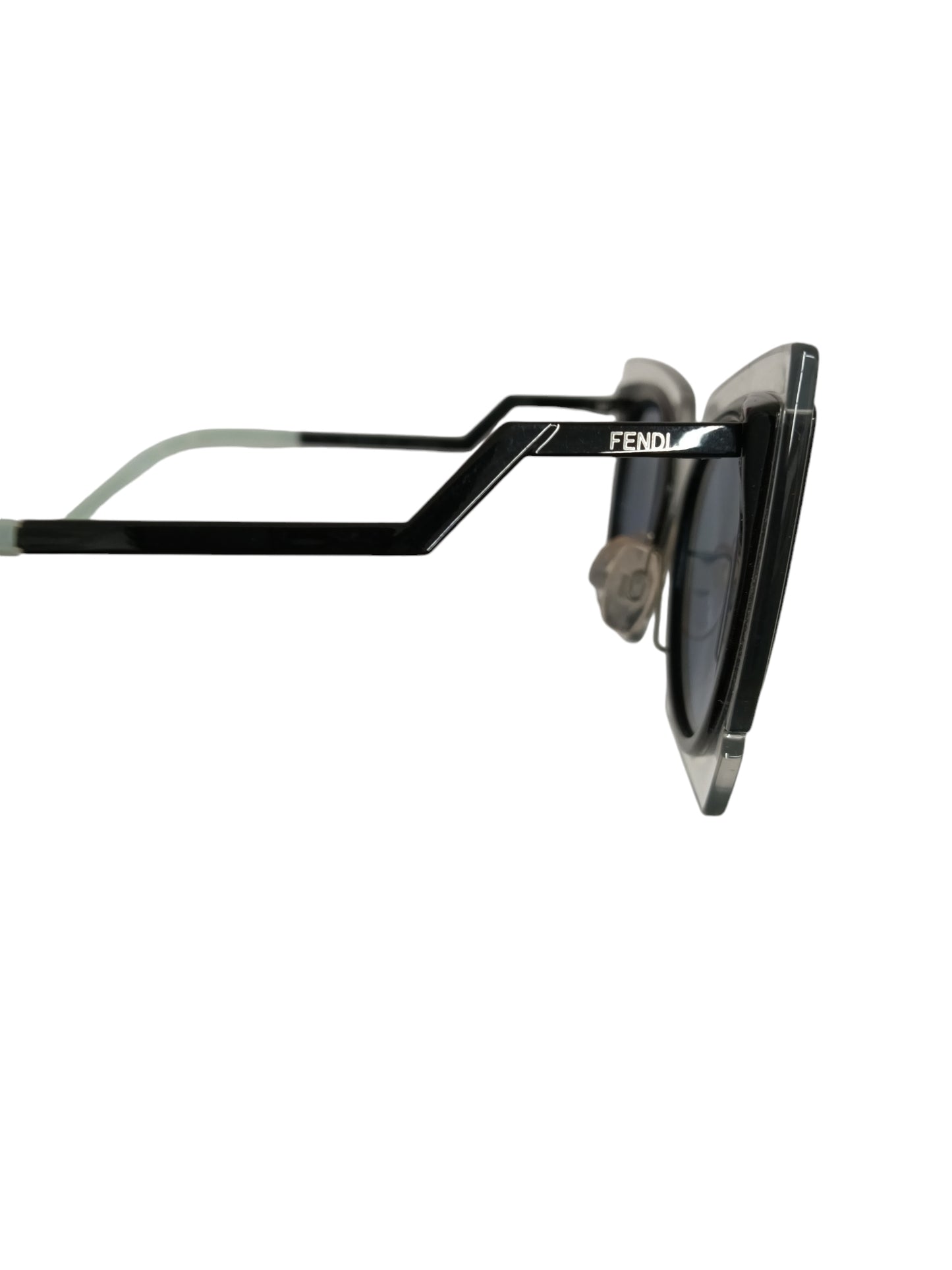FENDI SUNGLASSES CLEAR/BLUE FF0117/S