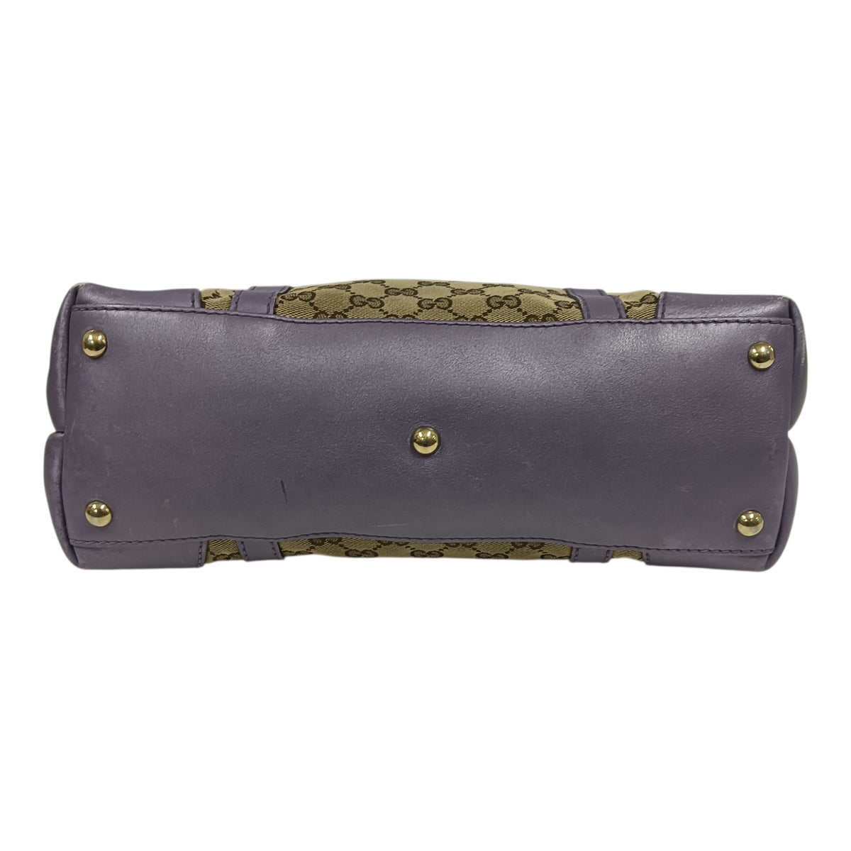 GUCCI Handbag 257069 Purple/Brown **Stain/Damage