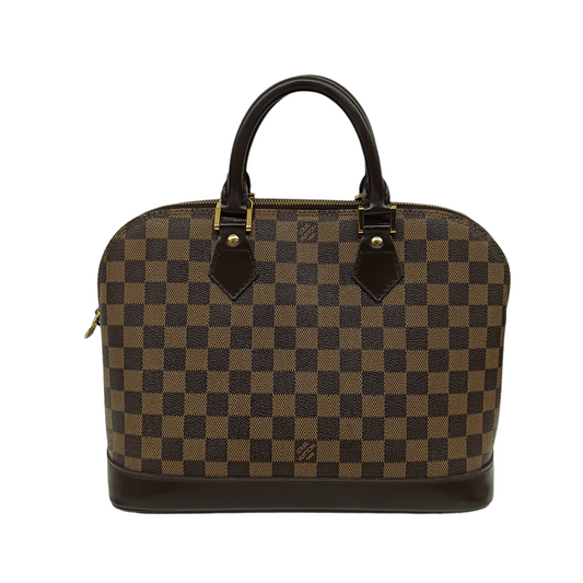 LOUIS VUITTON Bag Damier N53151 Brown FL0093 Arma PM Damage