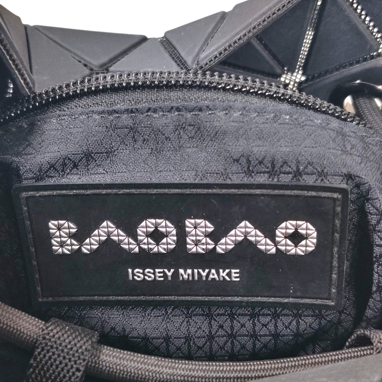 BAO BAO ISSEY MIYAKE Shoulder Bag BB08-AG591 Black Rank B