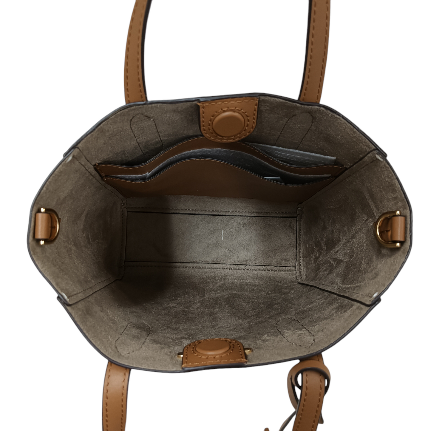 MICHAEL KORS 2WAY Bag 30T1G5ST0B RANK A White/Brown