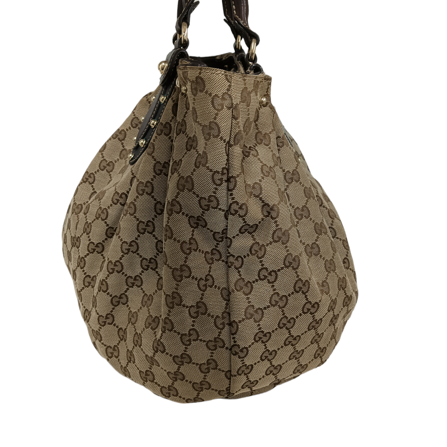 GUCCI Bag Beige 203626 204046 Stain