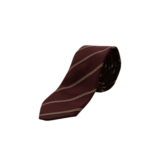 FRANCO MINUCCI NECKTIE WINE RED