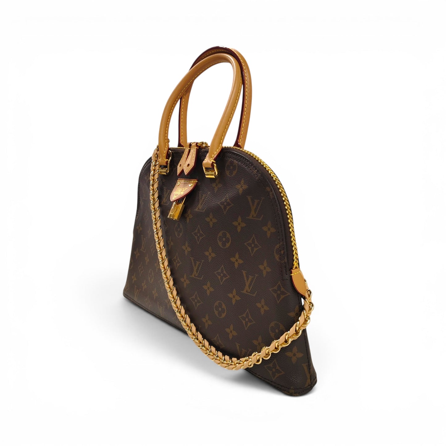LOUIS VUITTON 2WAY Bag Monogram M44961 Brown DU3109 Moon Alma