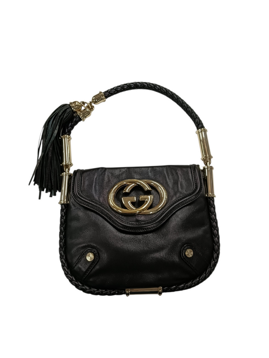 GUCCI Handbag 167733 Black 001998