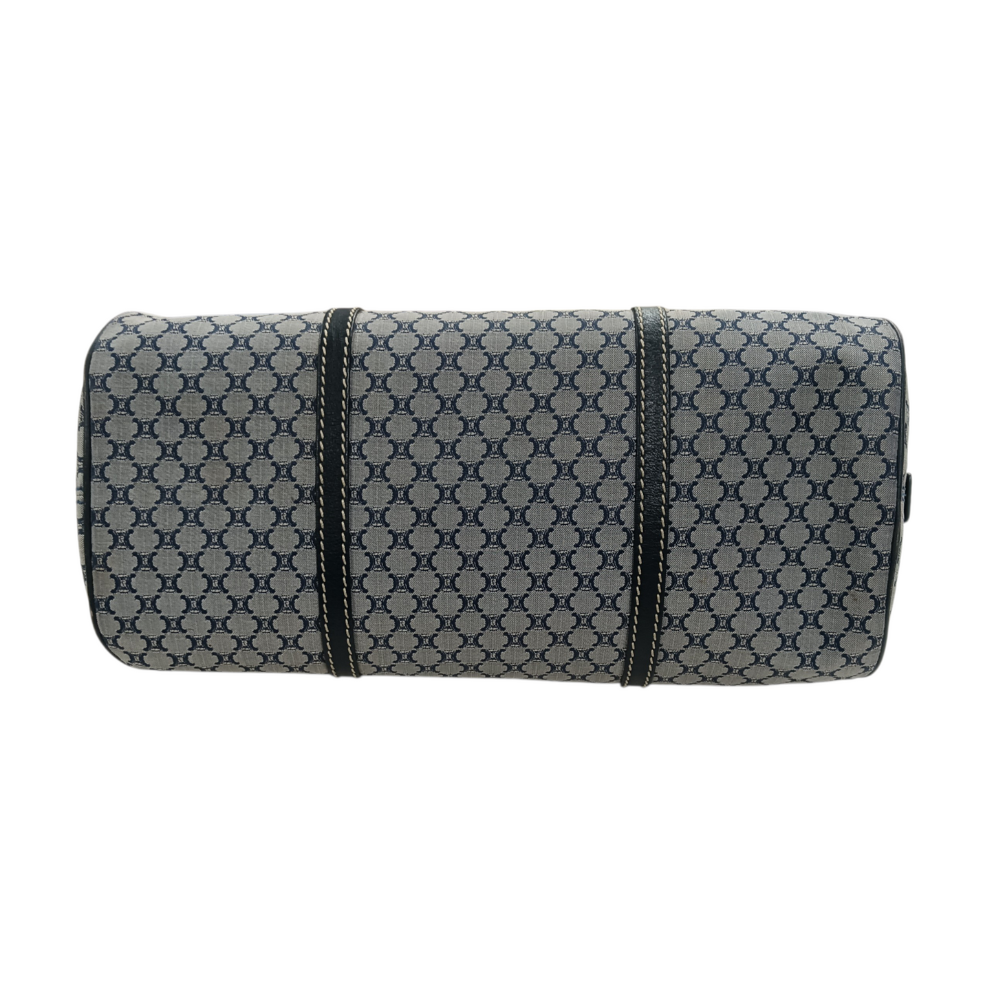 CELINE Shoulder Bag Macadam Mini Dome Canvas *Vintage Navy YS 00/55