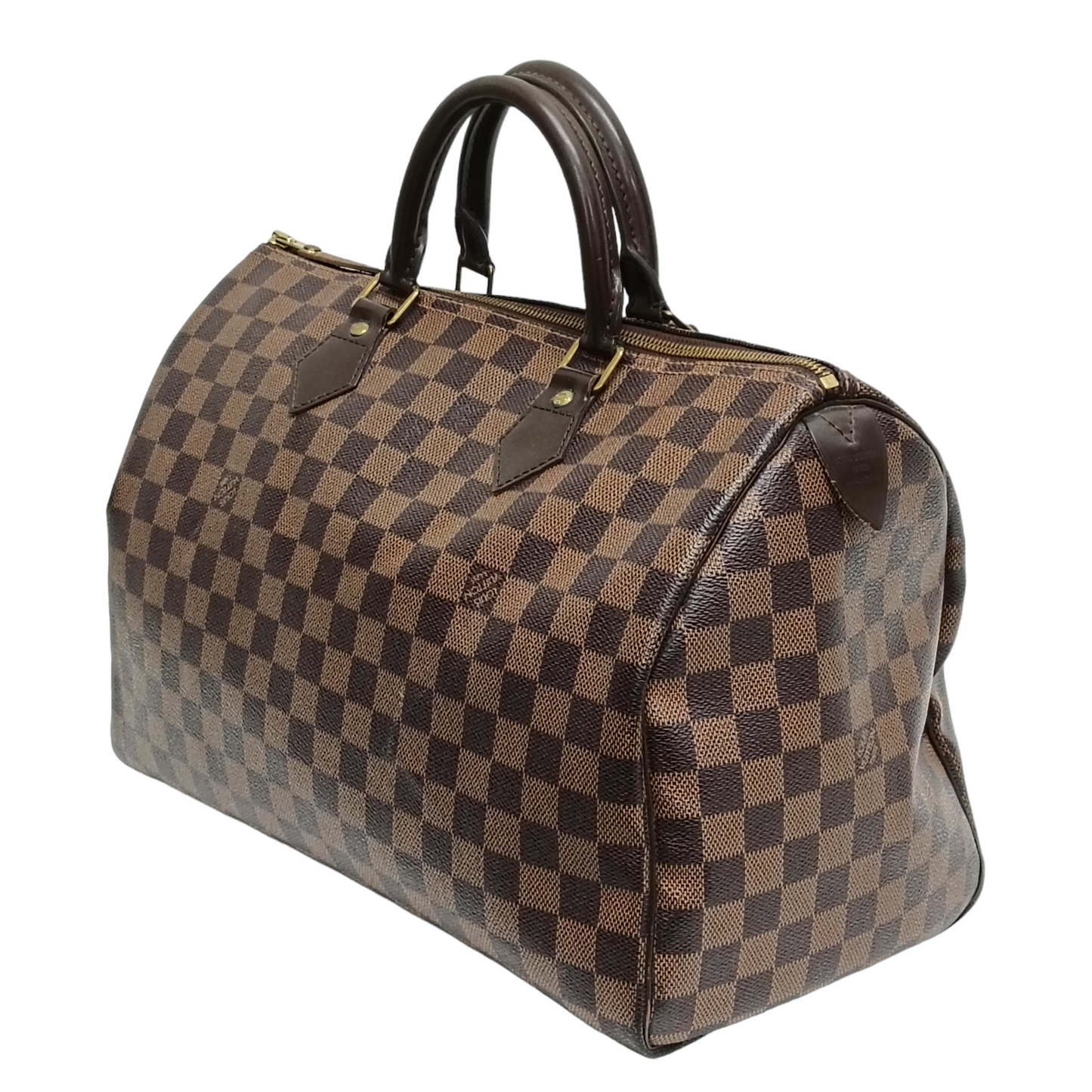 LOUIS VUITTON Bag Damier Brown Speedy 35 RI0182