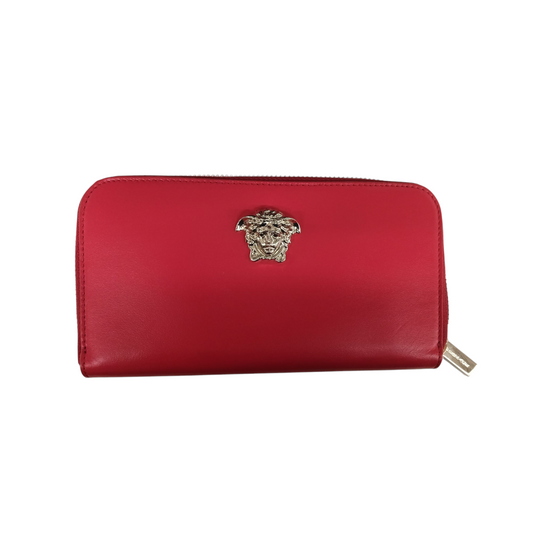 VERSACE Long Wallet Red Rank(AB)