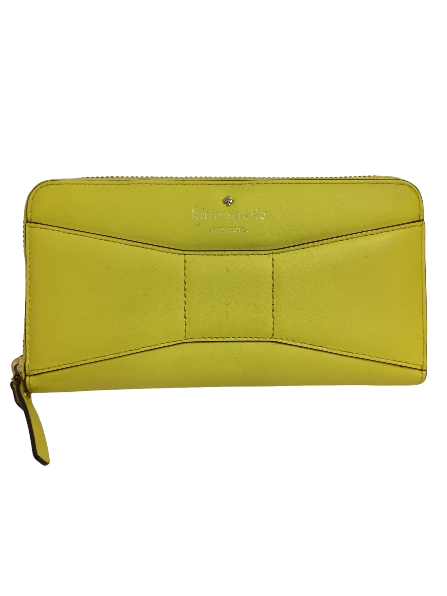 KATE SPADE LONG WALLET YELLOW PWRU3530