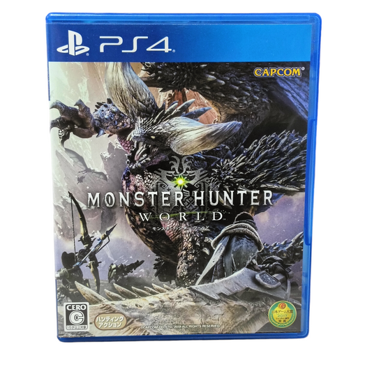 CAPCOM MONSTER HUNTER WORLD PS4 Game Software