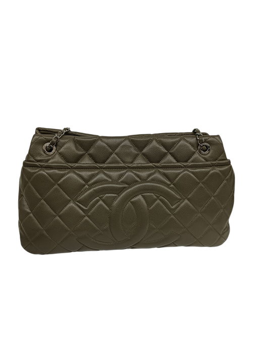 CHANEL Shoulder Bag 16599579 Olive