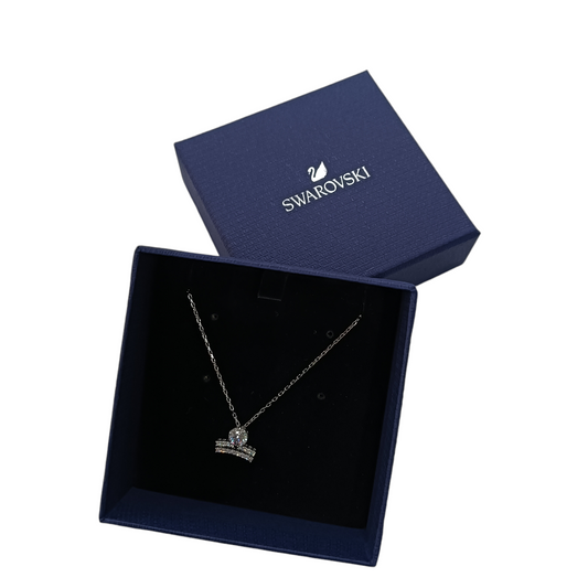 SWAROVSKI NECKLACE SILVER/GOLD
