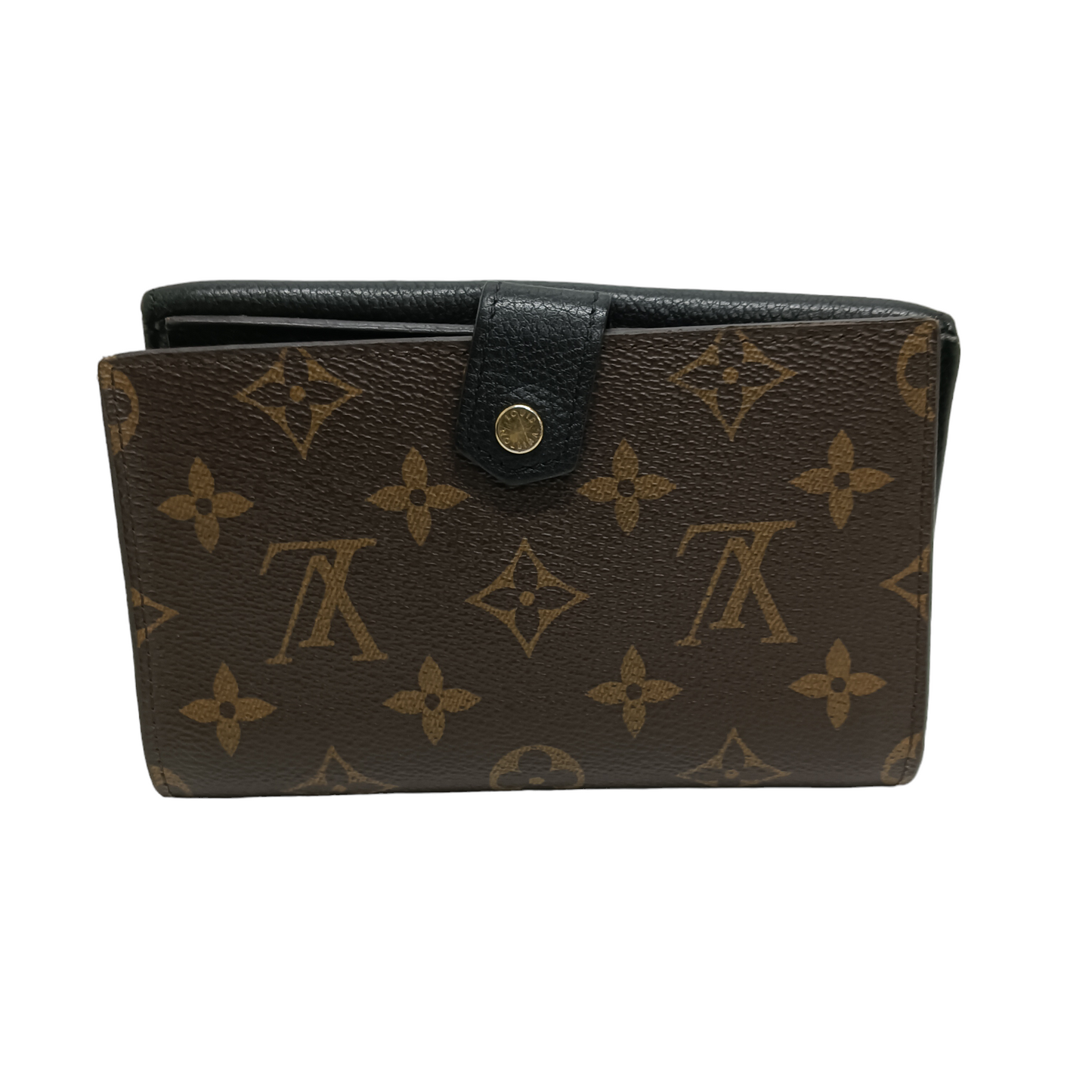 LOUIS VUITTON Wallet Monogram Brown/Black M60990