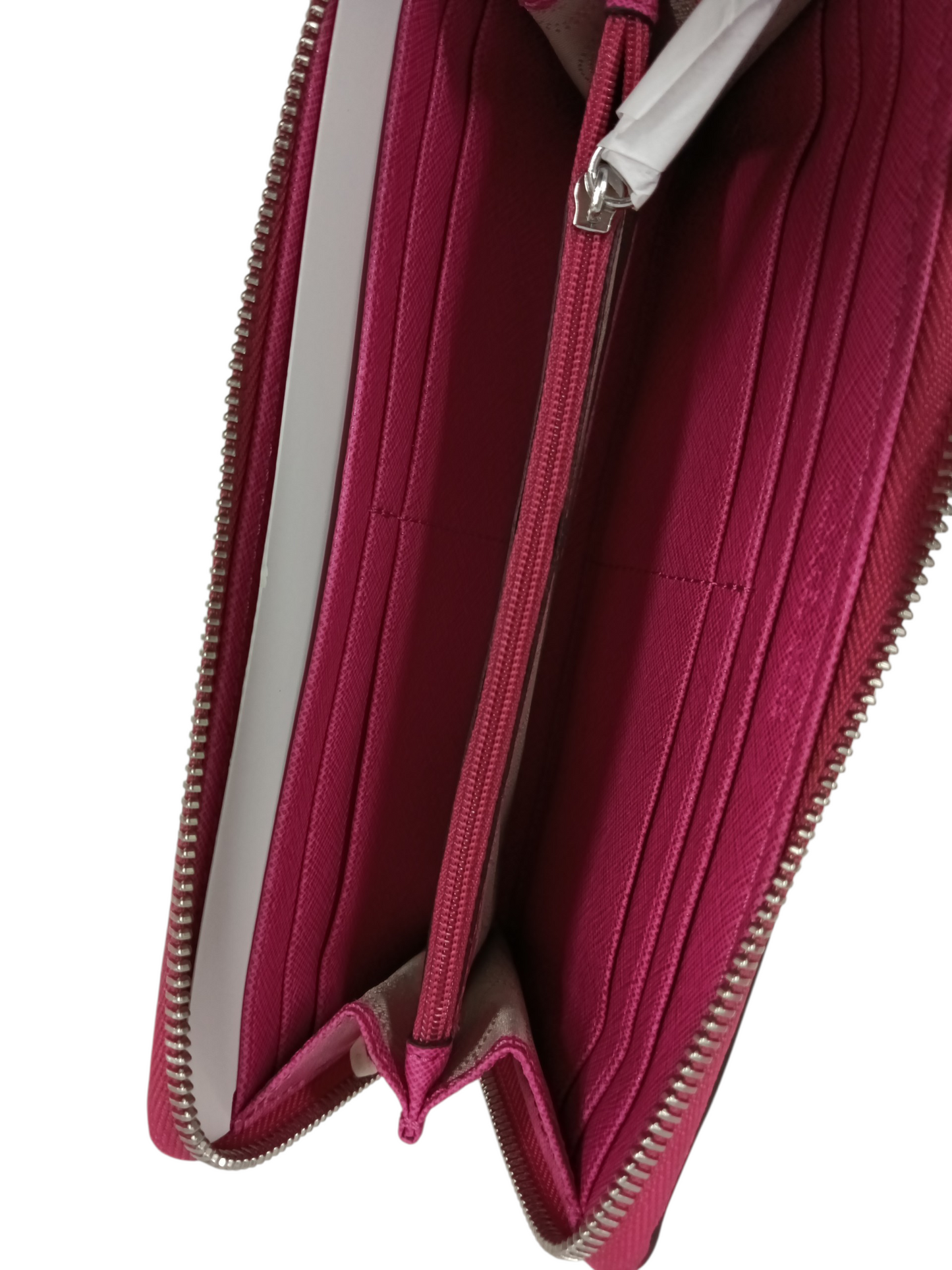 MICHAEL KORS LONG WALLET SHOCKING PINK