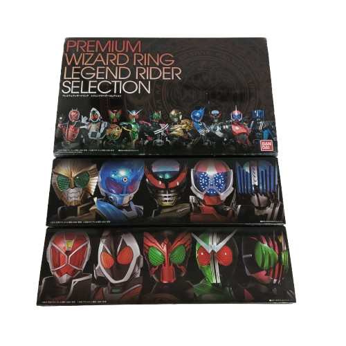 BANDAI Premium Wizard Ring Legend Rider Selection