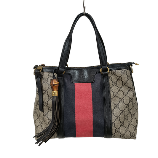 GUCCI Bag Gray/Red 353114 002123