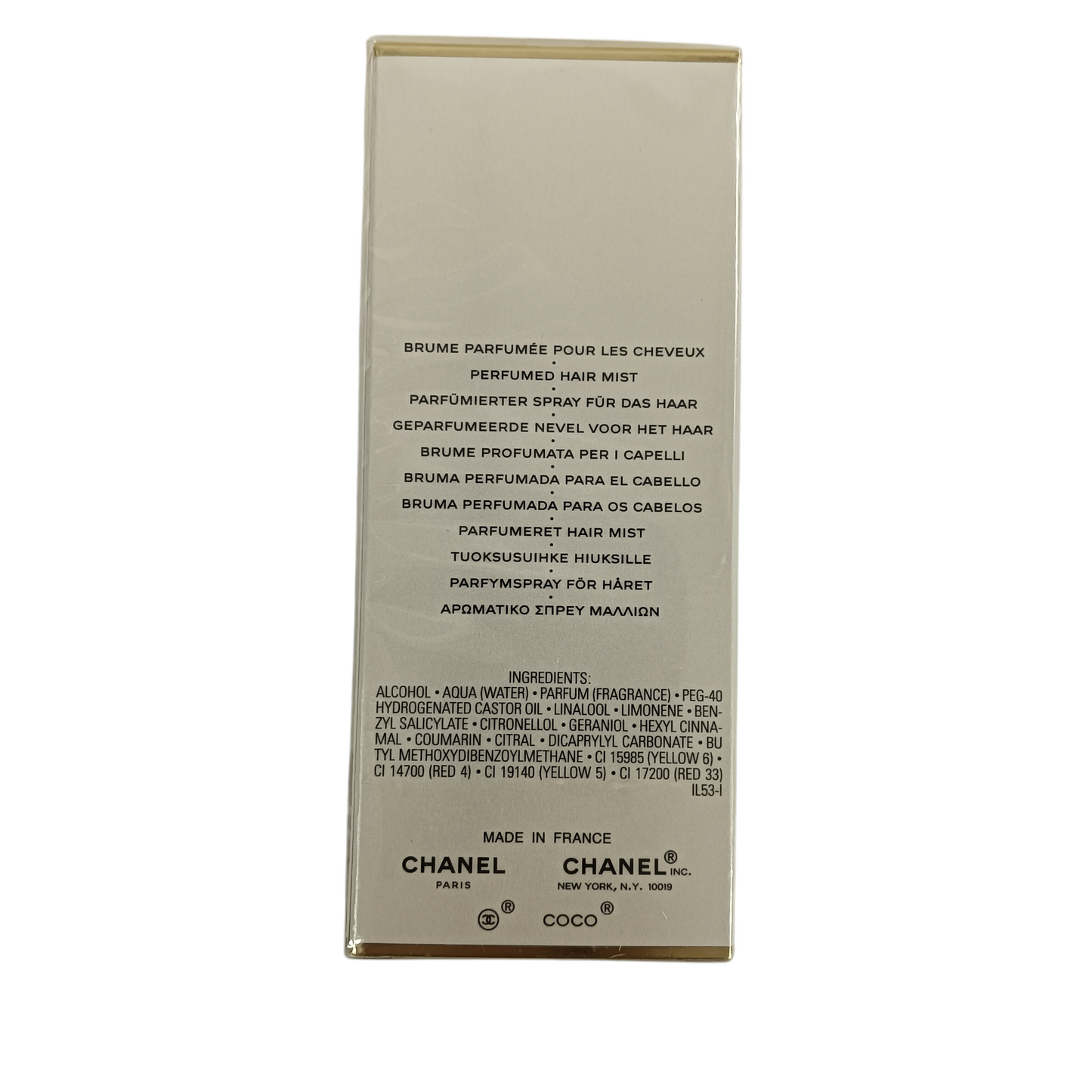CHANEL Fresh hair mist Unused Item COCO MADEMOISELLE