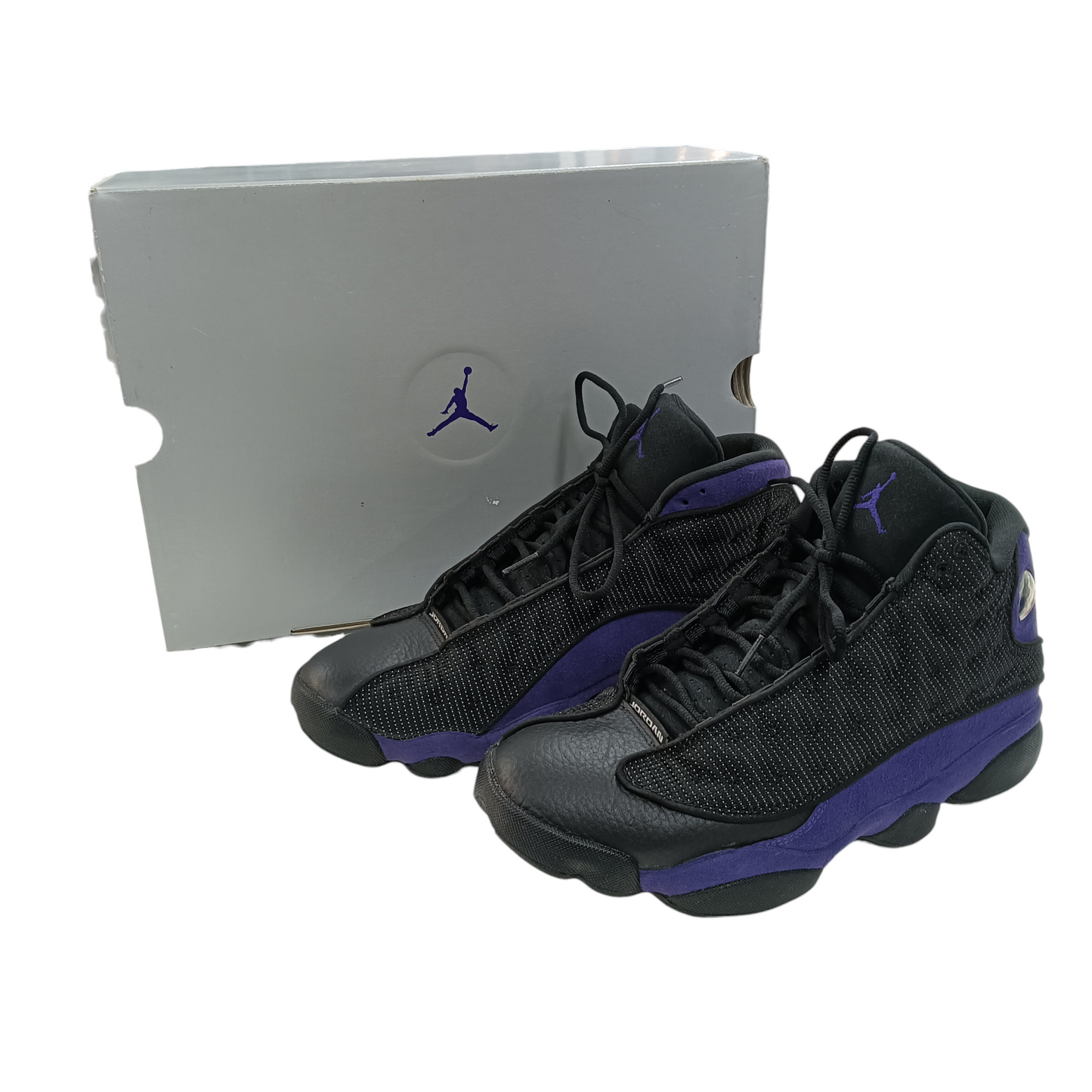 NIKE SNEAKER MENS SIZE 43 AIR JORDAN 13 PURPLE/BLACK