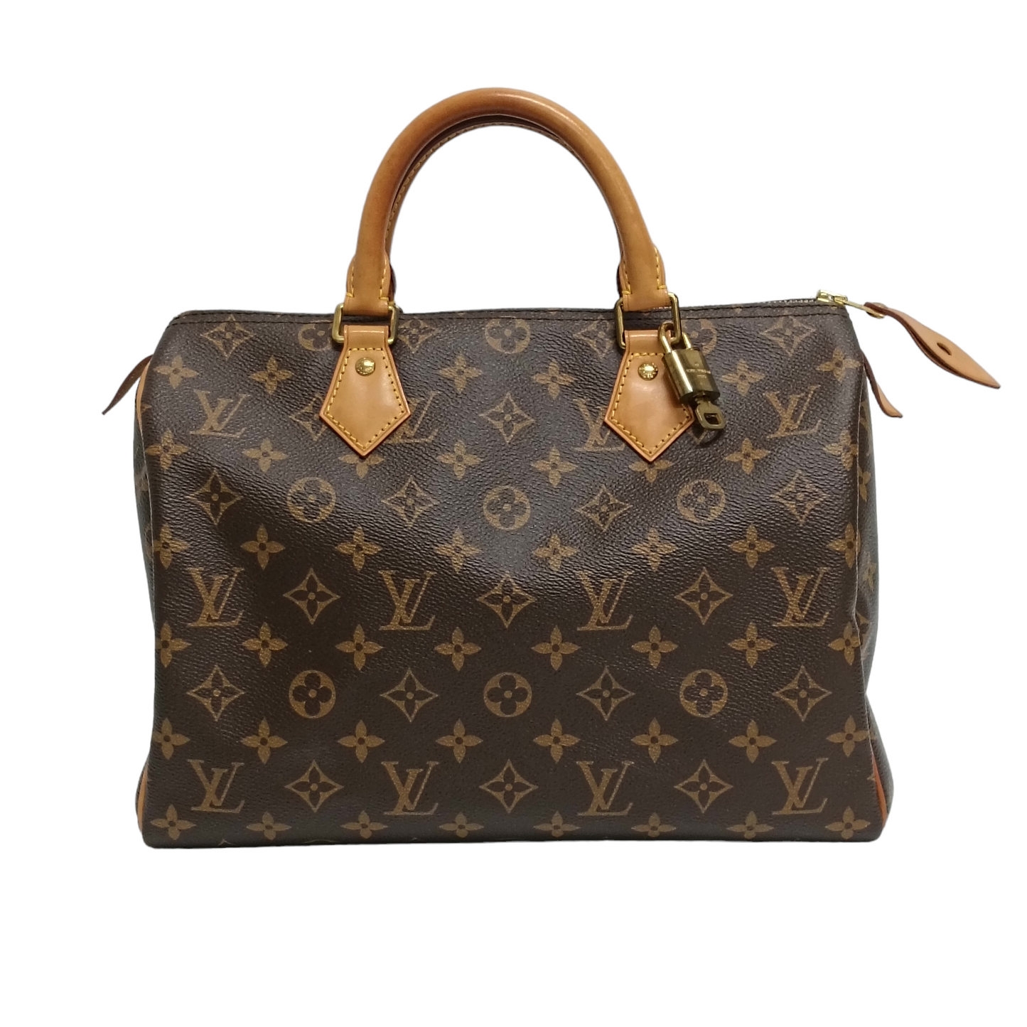 LOUIS VUITTON Handbag Monogram Brown Speedy 30 M41526