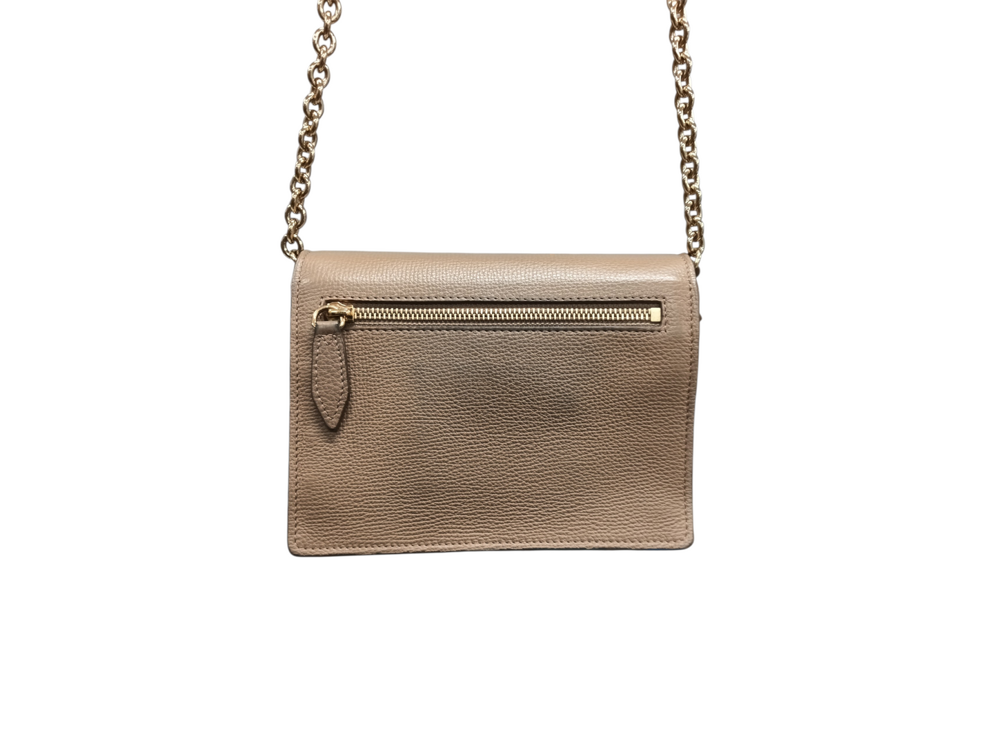 BURBERRY Shoulder Bag Baby MACKEN Brown RANK (B)