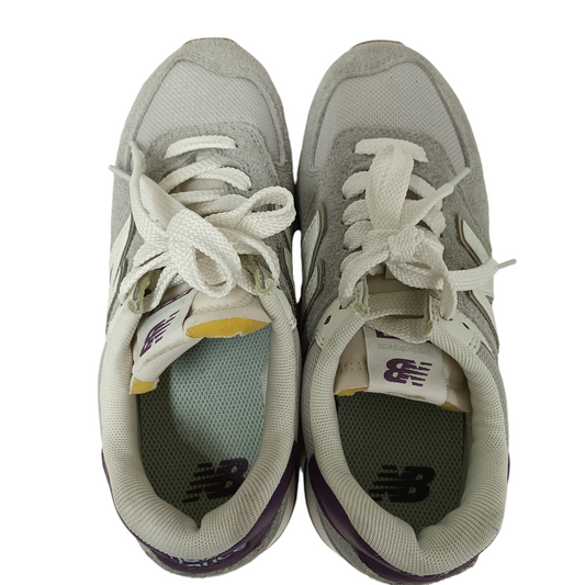 NEW BALANCE SNEAKER 24 CM WL574ZCO LADY's GRAY RANK (AB)