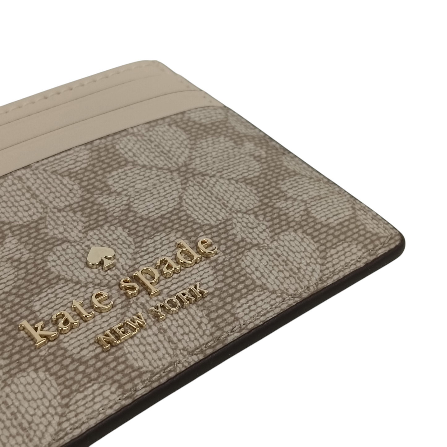 KATE SPADE Card Case KG492 Rank (A) Beige