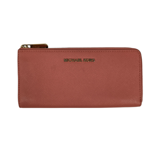 MICHAEL KORS Long Wallet Pink 32F4GTV23L