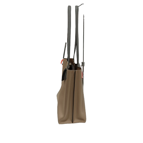 COACH Shoulder Bag C0691 Brown/Gray **Stain/Damage