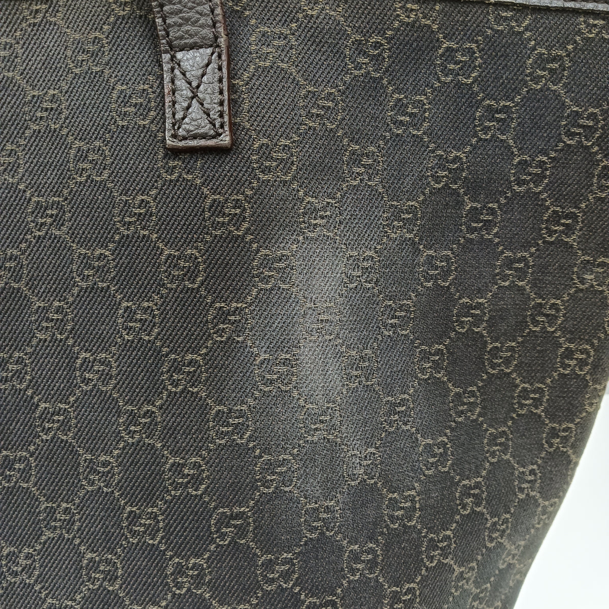 GUCCI Tote Bag 211525 Brown **Scratch/Damage/Stain