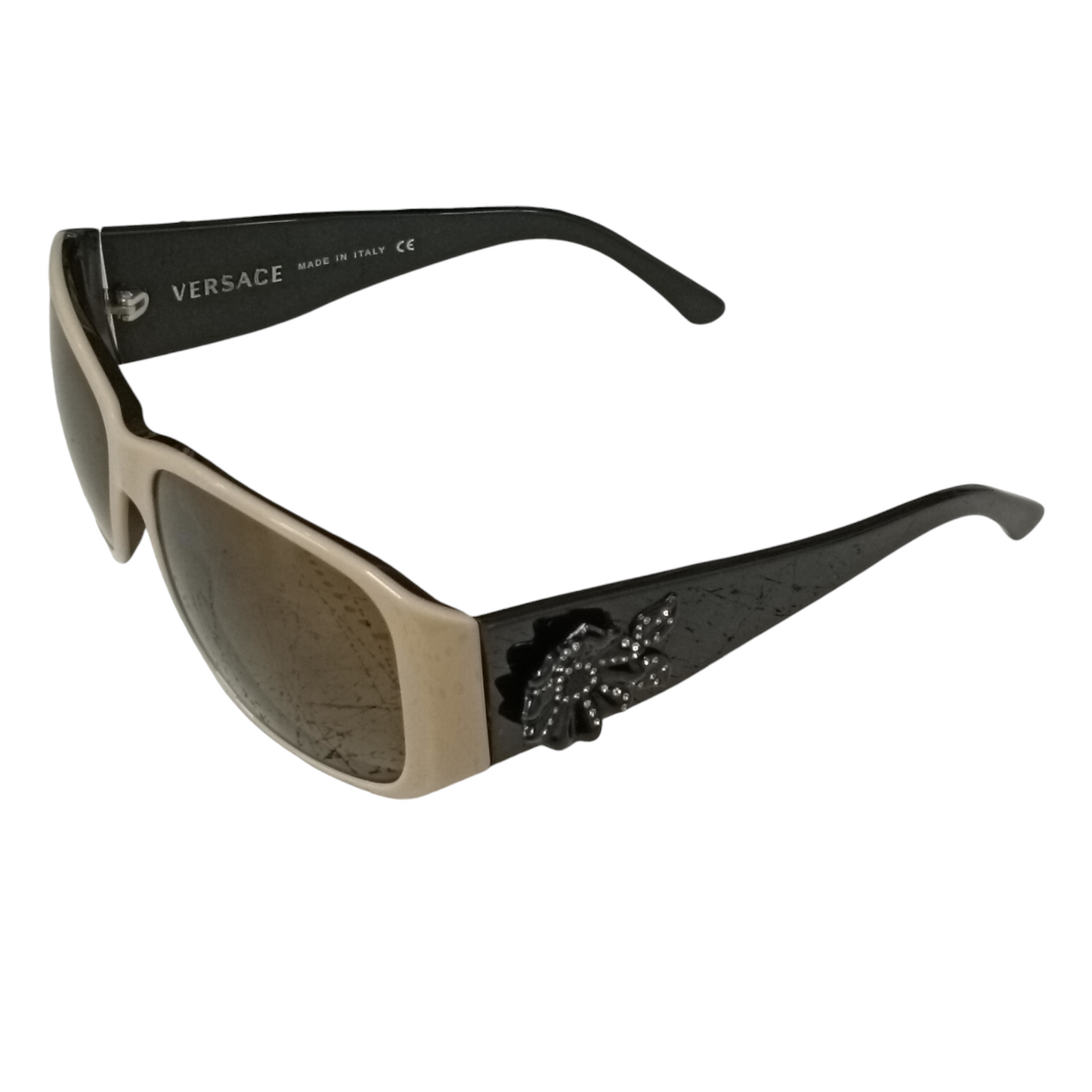 VERSACE Sunglasses Beige/Black 4148-B