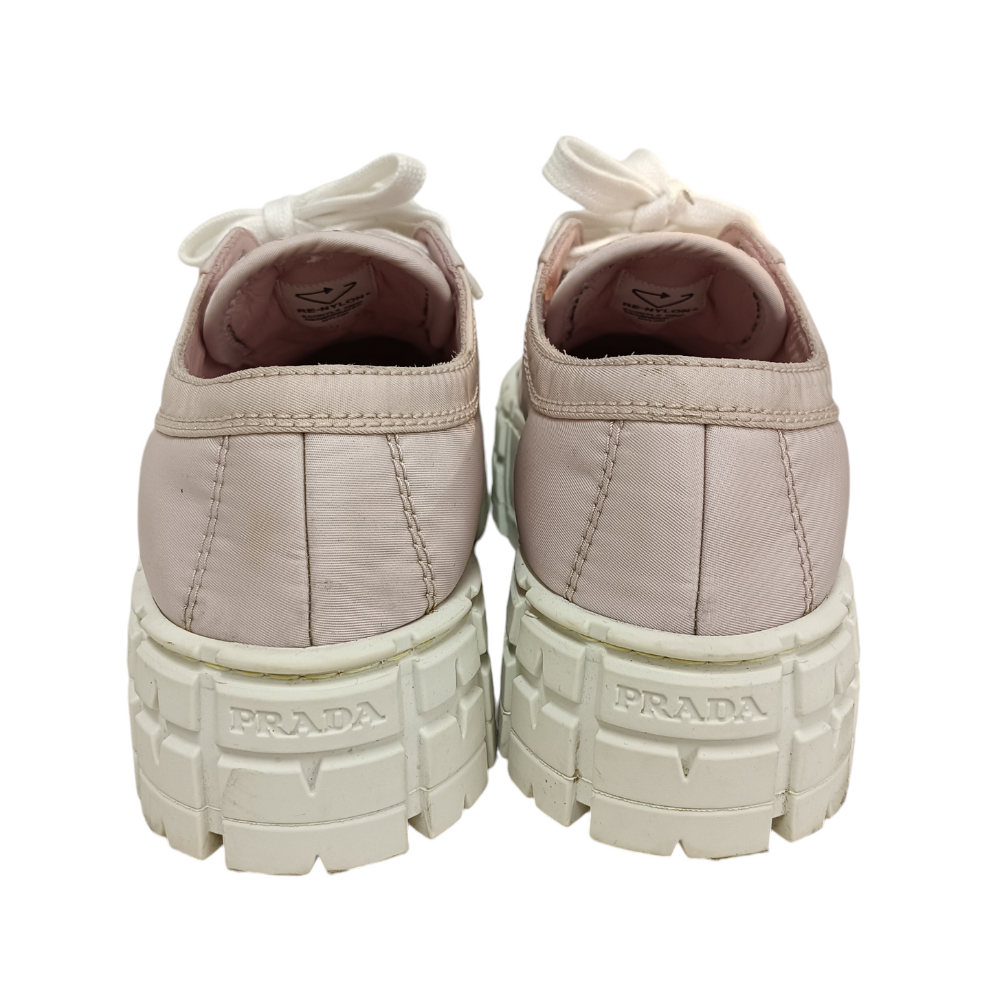 PRADA Sneaker 26cm Lady's Pink *Stain