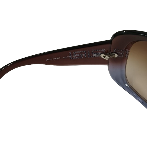 VERSACE×SWAROVSKI Sunglasses 4169-B Brown And Blue