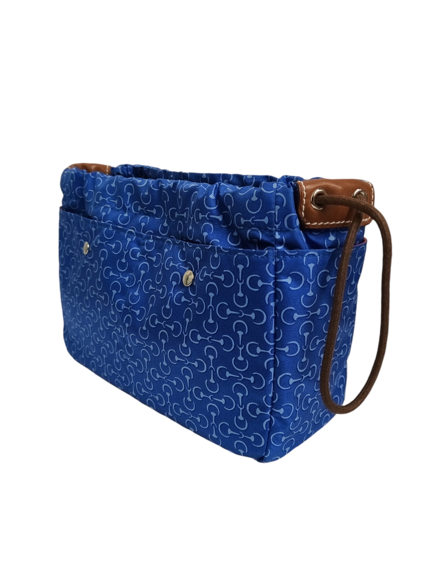 HERMES POUCH FOURBI 20 BLUE D FM002 PM